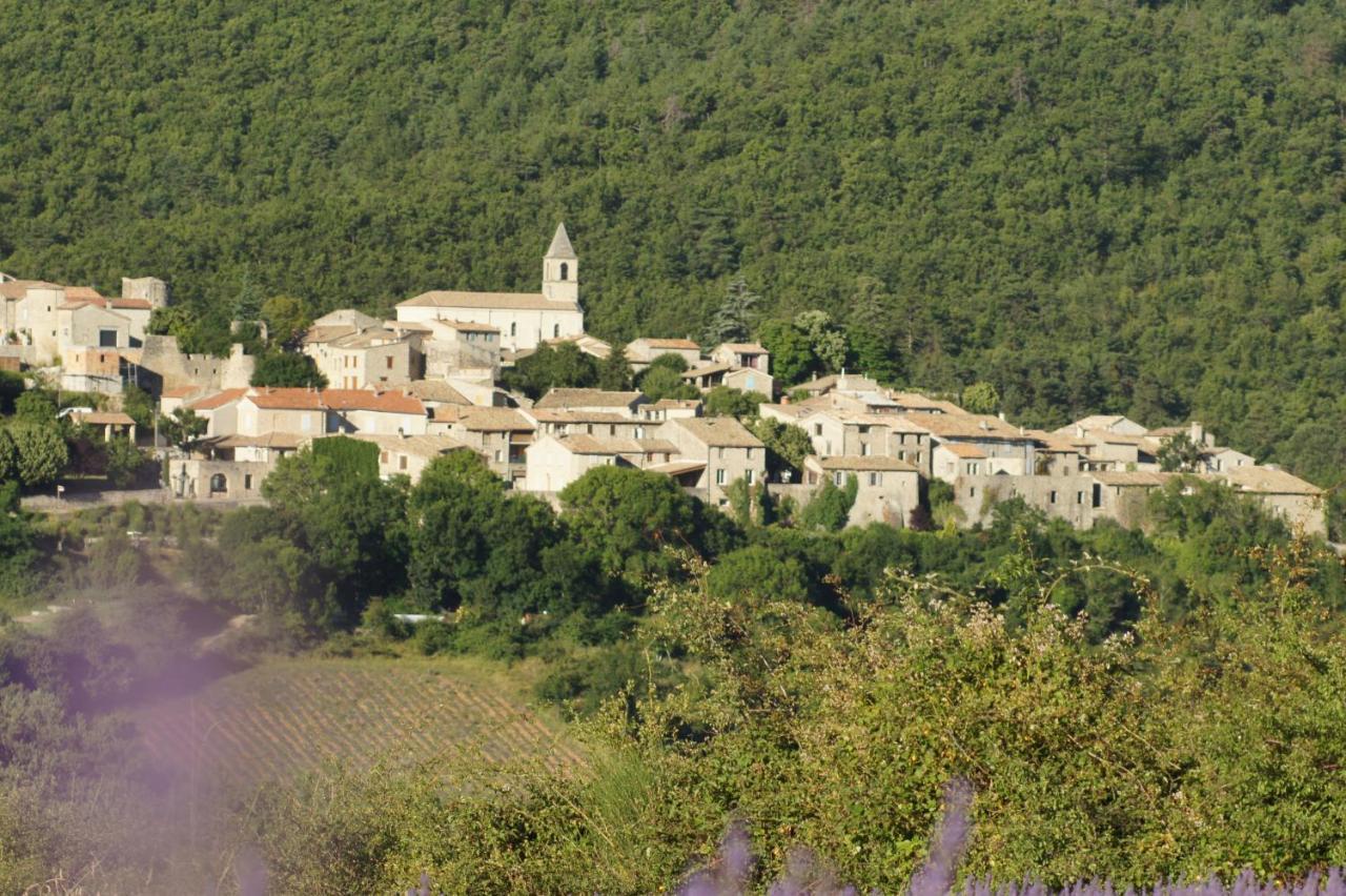 La Claveliere Hotell Saint-Auban-sur-lʼOuvèze Exteriör bild