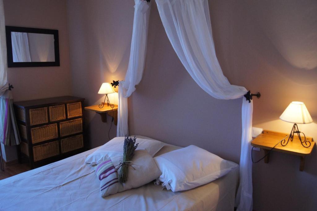 La Claveliere Hotell Saint-Auban-sur-lʼOuvèze Rum bild